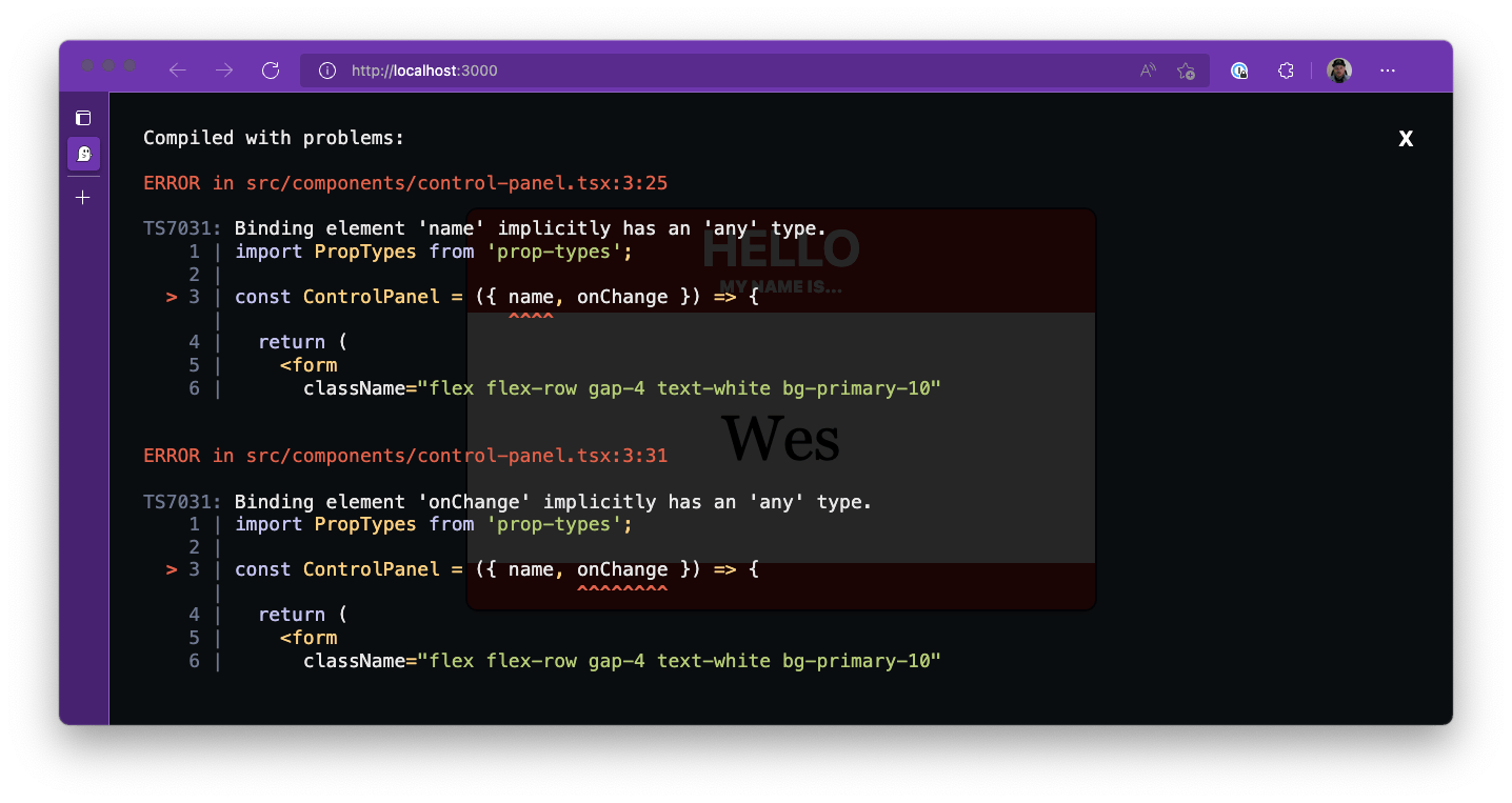 Refactoring from PropTypes, a solution — React && TypeScript — Frontend